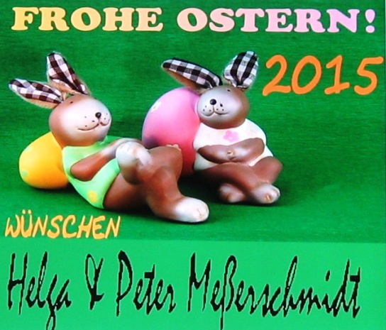 FROHE OSTERN! 2015 Wuenschen